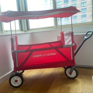 3-In-1 Off-Road EZ Fold Wagon® With Canopy by RADIO FLYER